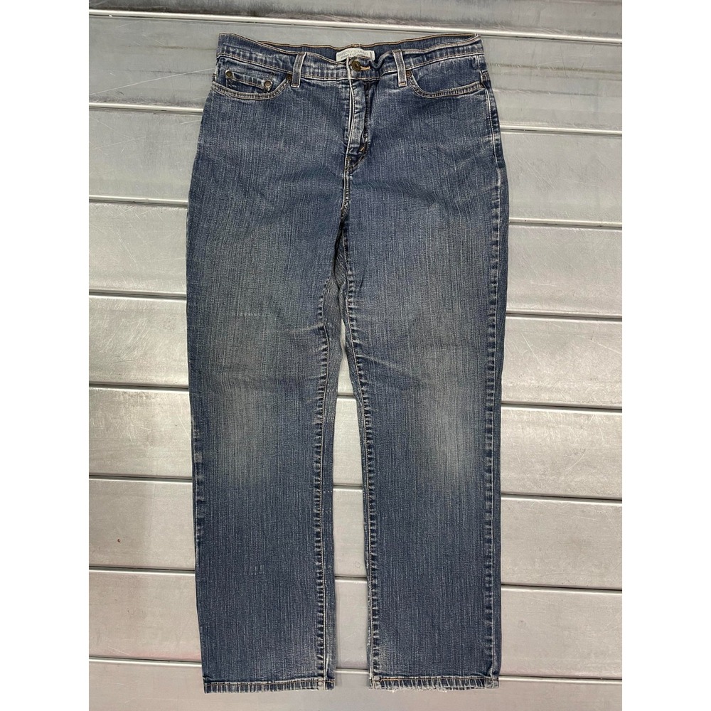 VTG Levis 512 Jeans Slimming Straight Womens‎ 14M 32X31 Blue Medium Wash Denim
